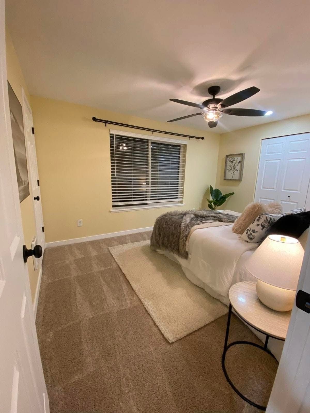 Residential bedroom cleaning
